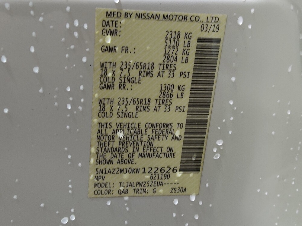 2019 Nissan Murano in Fayetteville, NC 28304 - 18093754 33