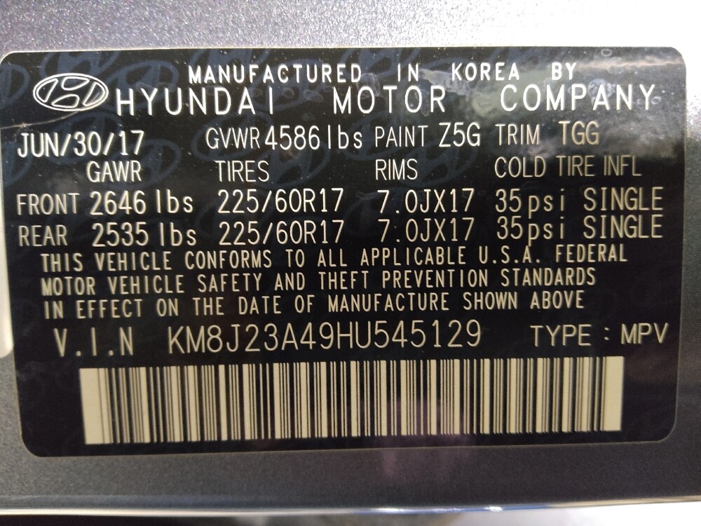 2017 Hyundai Tucson in Marietta, GA 30062 - 18093761 33