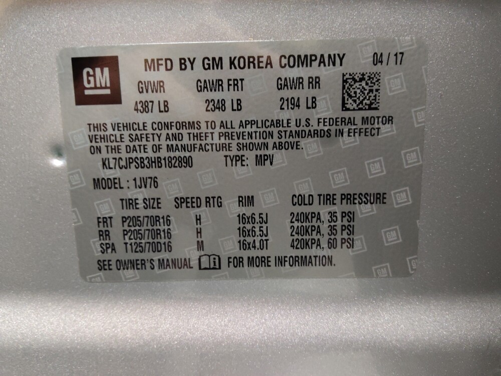 2017 Chevrolet Trax in Glendale, AZ 85301 - 18093787 33