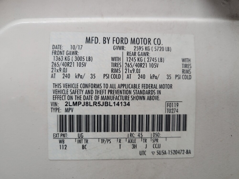 2018 Lincoln MKX in Grand Rapids, MI 49508 - 18093789 33