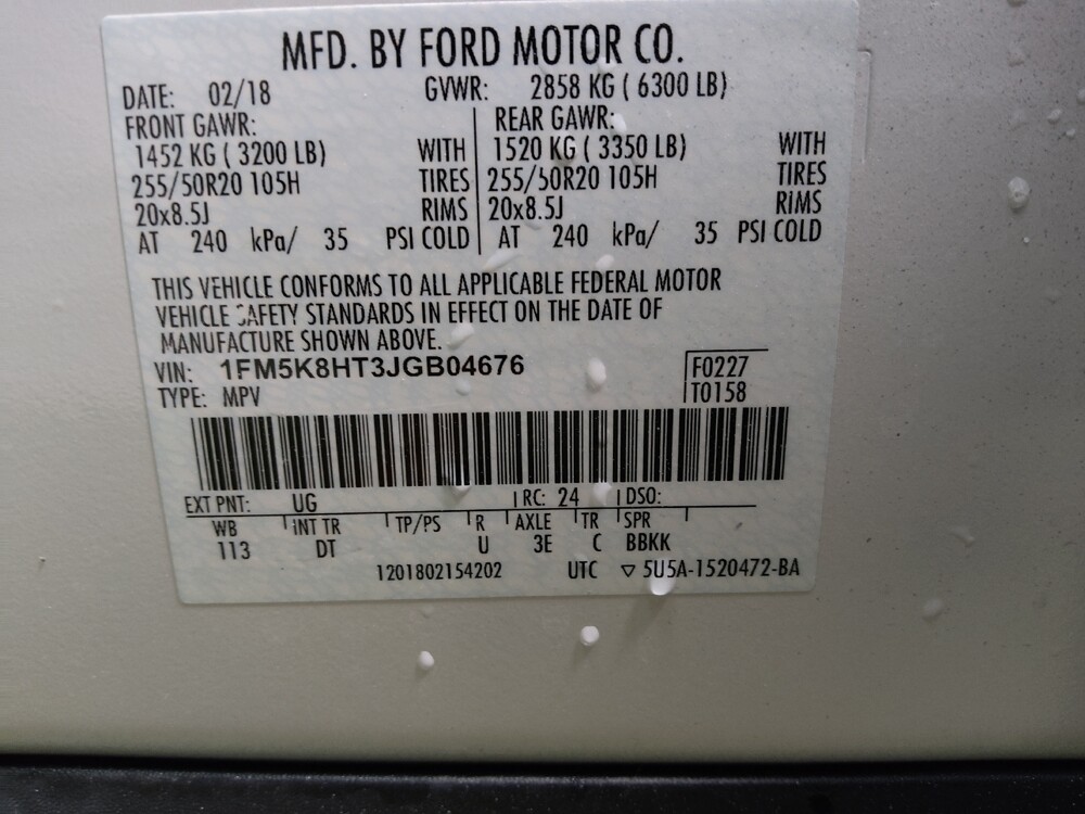 2018 Ford Explorer in Augusta, GA 30907 - 18093794 33