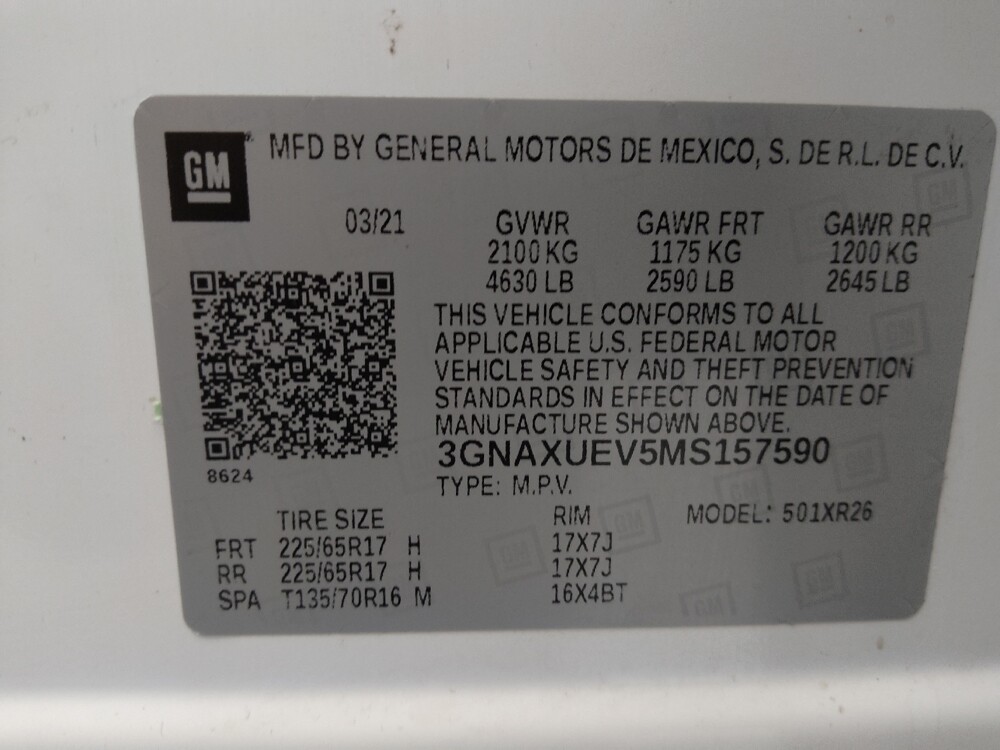 2021 Chevrolet Equinox in Independence, MO 64055 - 18093810 33