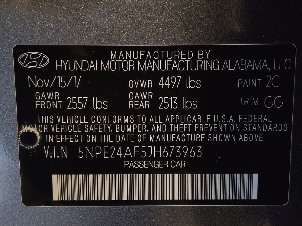 2018 Hyundai Sonata in West Palm Beach, FL 33409 - 18093832 33