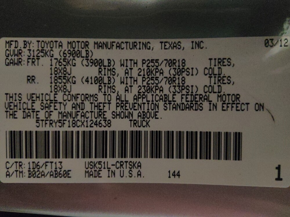 2012 Toyota Tundra in Houston, TX 77060 - 18093834 33