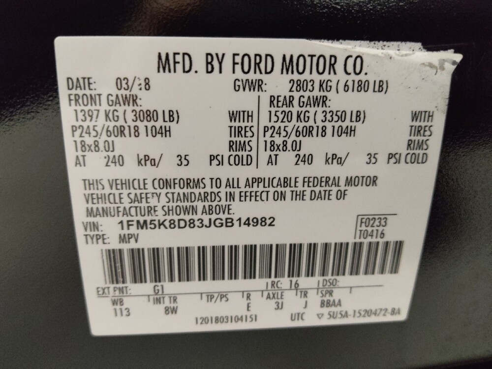 2018 Ford Explorer in Midlothian, IL 60445 - 18093852 33