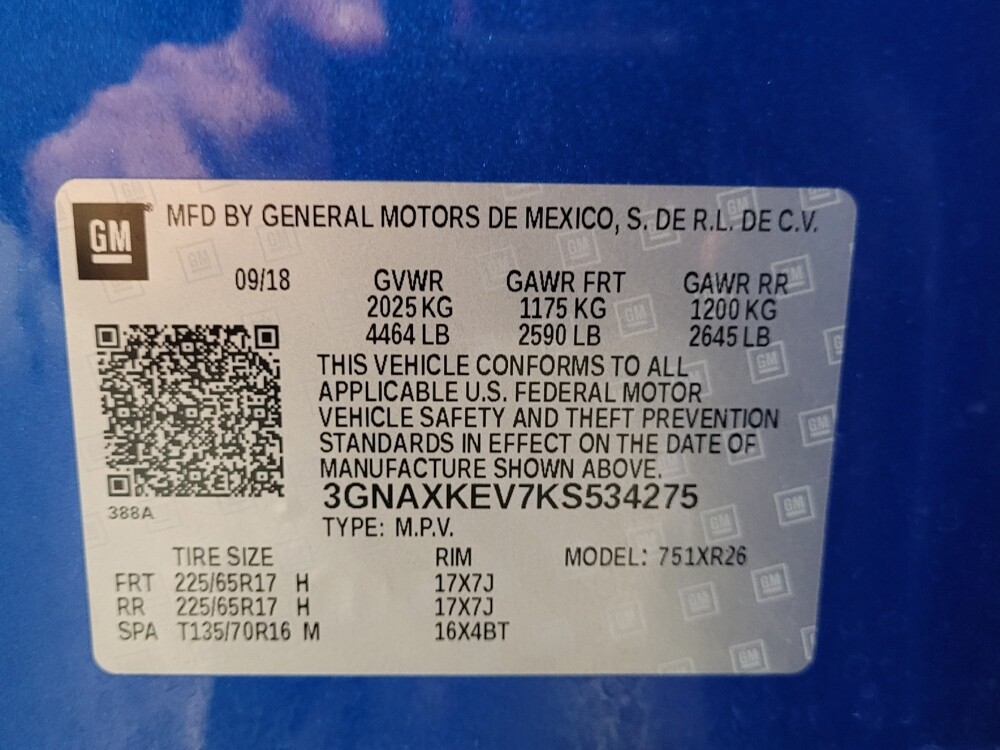 2019 Chevrolet Equinox in Montclair, CA 91763 - 18093864 33