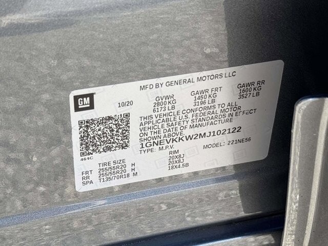 2021 Chevrolet Traverse in Winchester, VA 22602 - 18093875 30