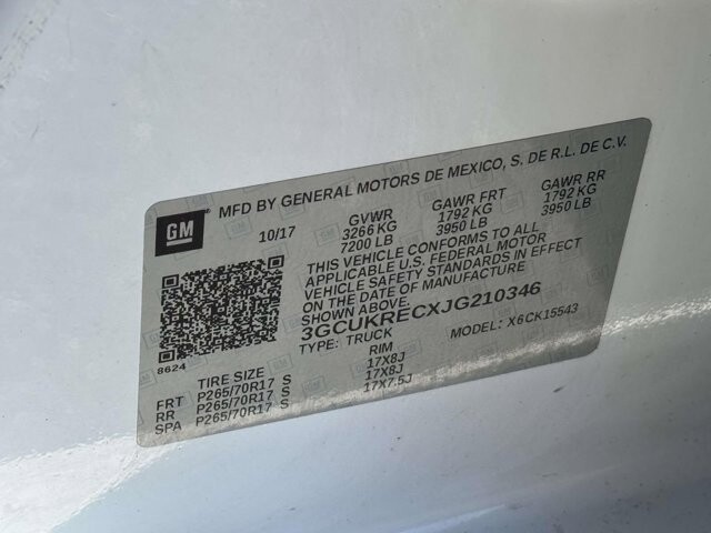 2018 Chevrolet Silverado 1500 in Winchester, VA 22602 - 18093877 30