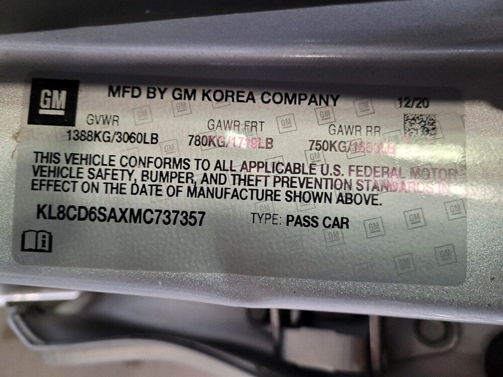 2021 Chevrolet Spark in Riverside, CA 92504 - 18093916 33