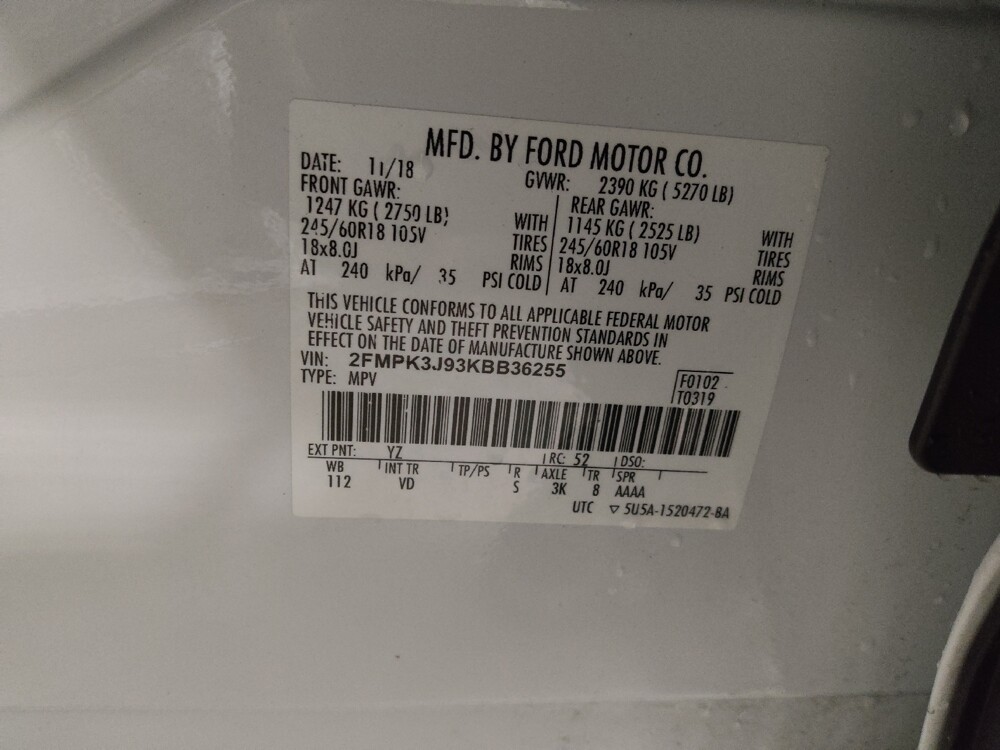 2019 Ford Edge in Morrow, GA 30260 - 18093932 33