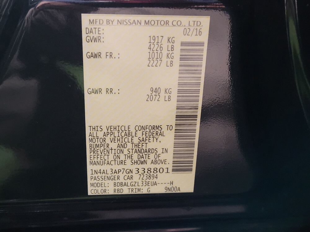 2016 Nissan Altima in Round Rock, TX 78664 - 18093943 33