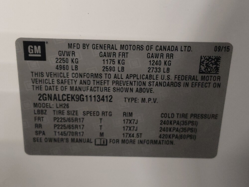 2016 Chevrolet Equinox in Temple, TX 76502 - 18093952 33