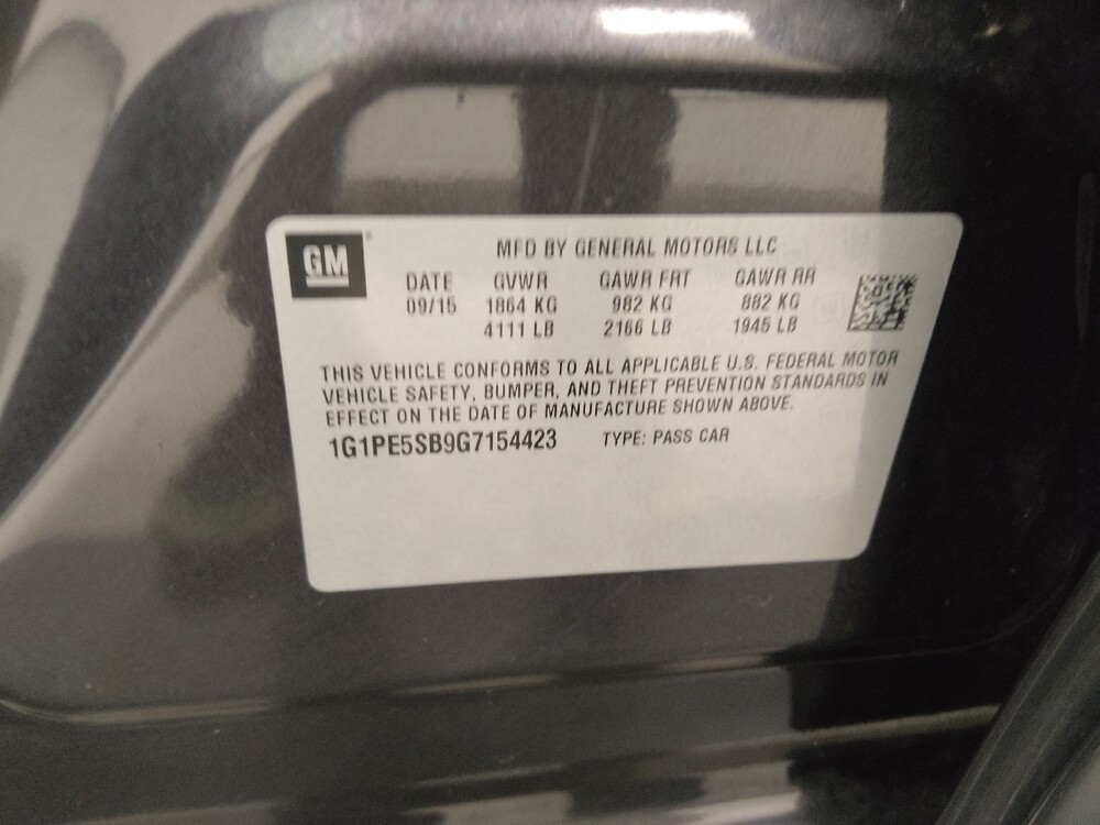 2016 Chevrolet Cruze in St. Louis, MO 63125 - 18093972 33