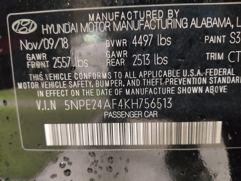 2019 Hyundai Sonata in Jackson, MS 39211 - 18093974 33