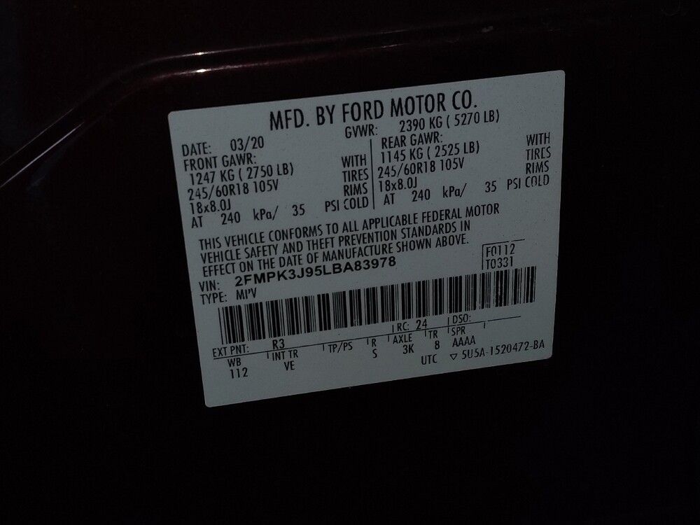 2020 Ford Edge in Orlando, FL 32808 - 18093984 33