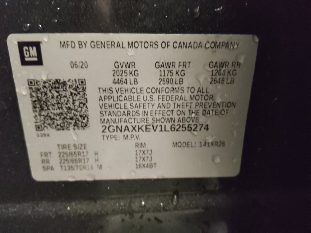 2020 Chevrolet Equinox in Greenville, SC 29607 - 18094000 33