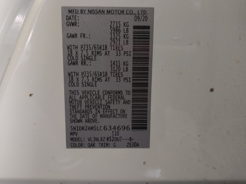 2020 Nissan Pathfinder in Greenville, NC 27834 - 18094003 33