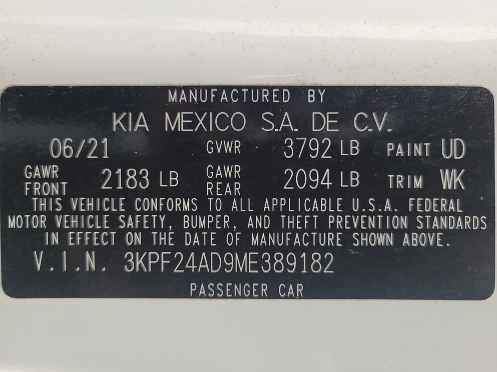 2021 Kia Forte in Memphis, TN 38115 - 18094018 33