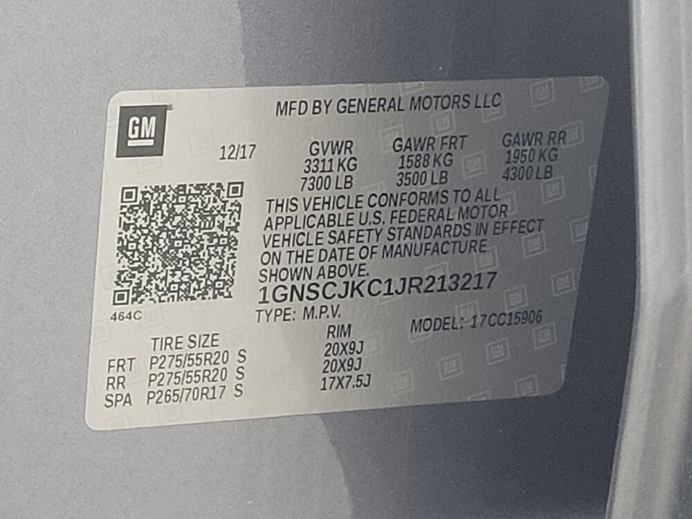 2018 Chevrolet Suburban in Antioch, TN 37013 - 18094019 33