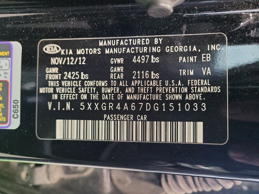 2013 Kia Optima in Fairfield, OH 45014 - 18094026 33