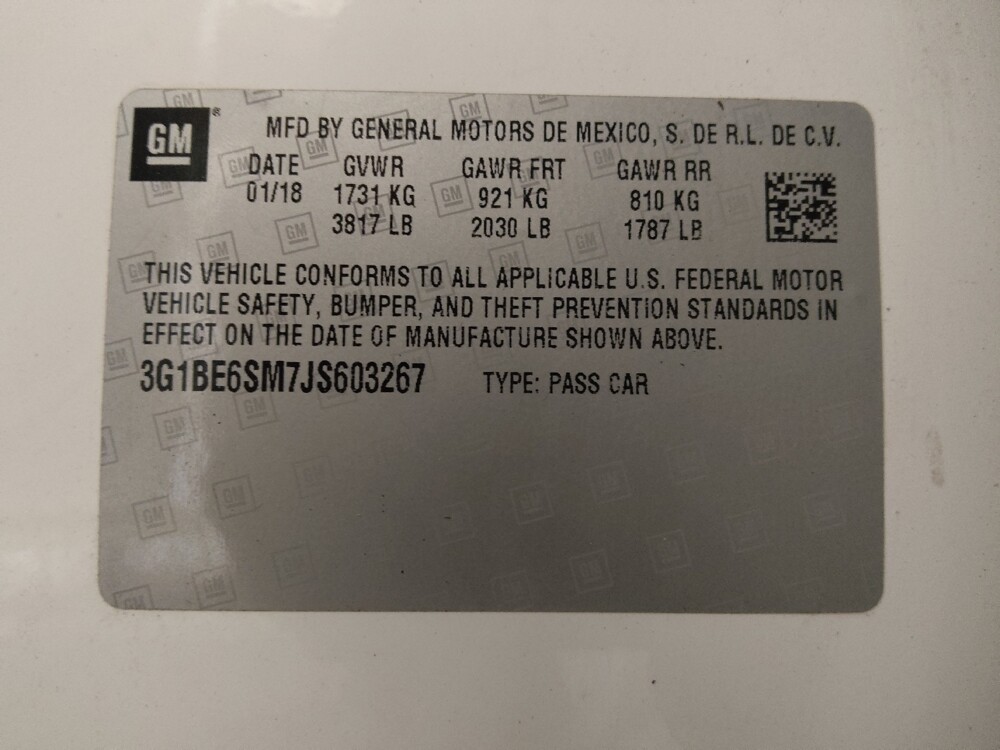 2018 Chevrolet Cruze in Corpus Christi, TX 78412 - 18094038 33