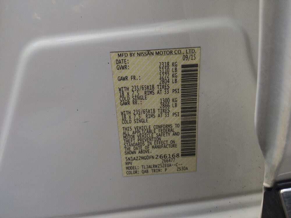 2015 Nissan Murano in Fairfield, OH 45014 - 18094041 33