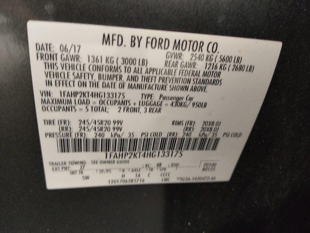 2017 Ford Taurus in St. Louis, MO 63125 - 18094051 33