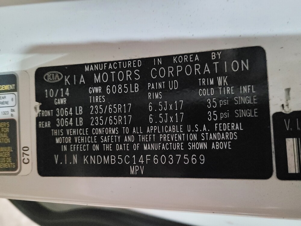 2015 Kia Sedona in Temple Hills, MD 20746 - 18094056 33