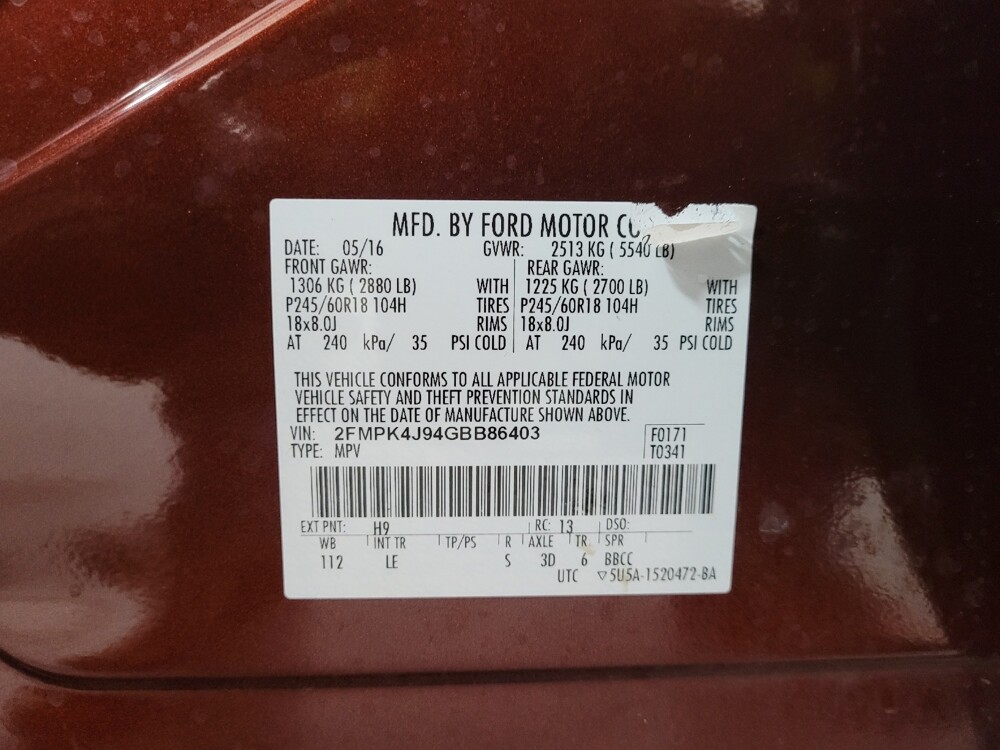 2016 Ford Edge in Plymouth Meeting, PA 19462 - 18094062 33