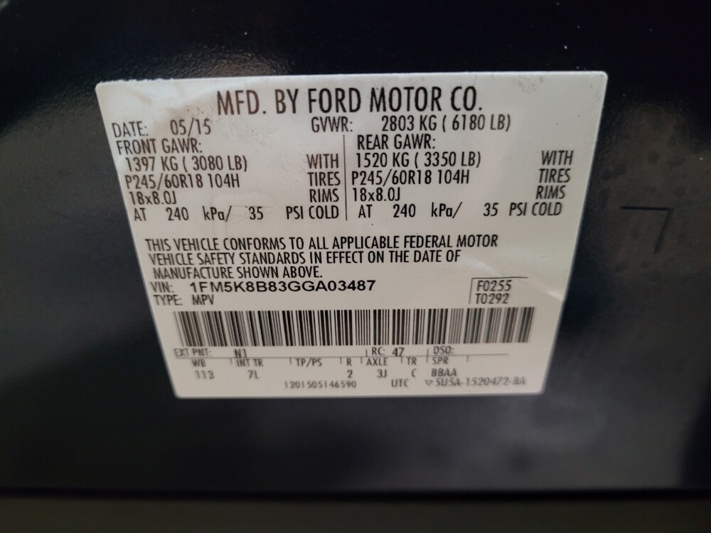 2016 Ford Explorer in Henrico, VA 23223 - 18094068 33