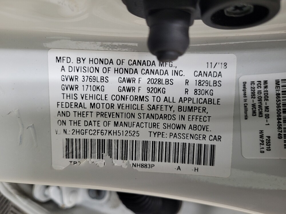 2019 Honda Civic in Allentown, PA 18103 - 18094072 33