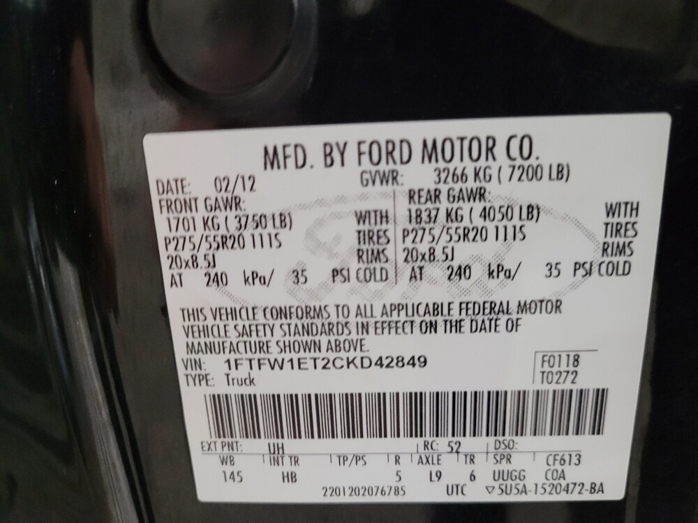 2012 Ford F150 in Pittsburgh, PA 15236 - 18094103 33
