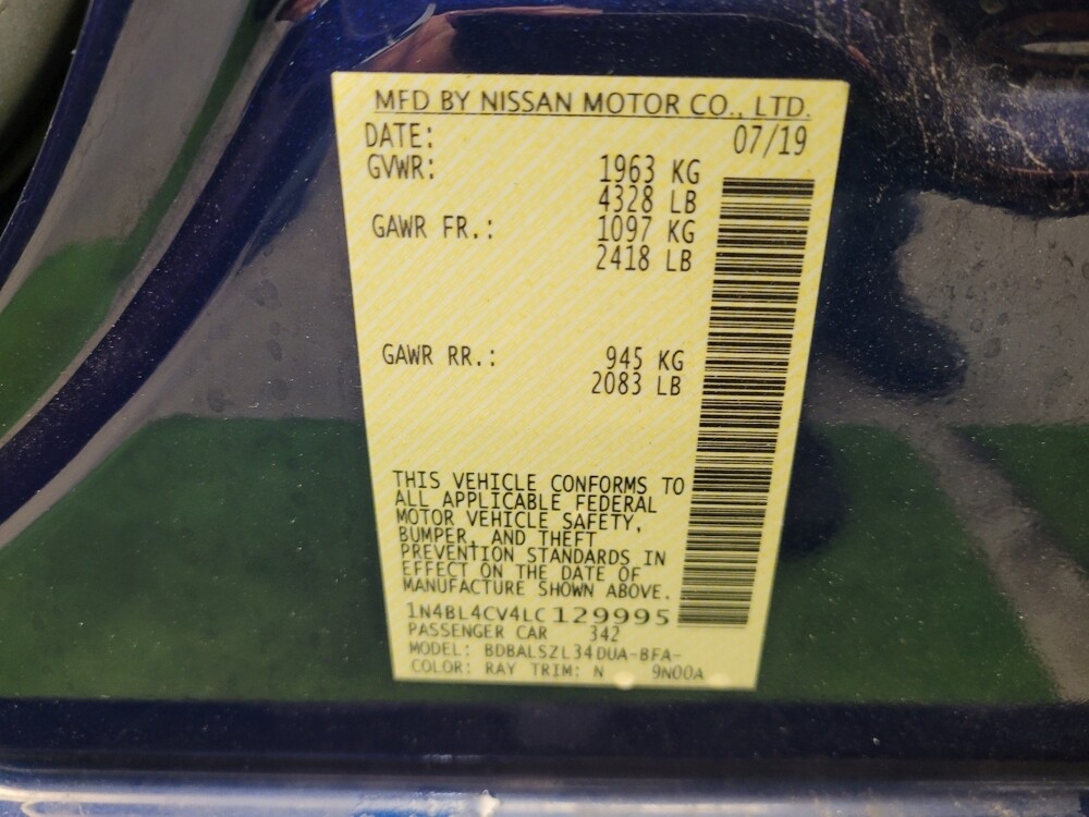 2020 Nissan Altima in Toledo, OH 43617 - 18094124 33