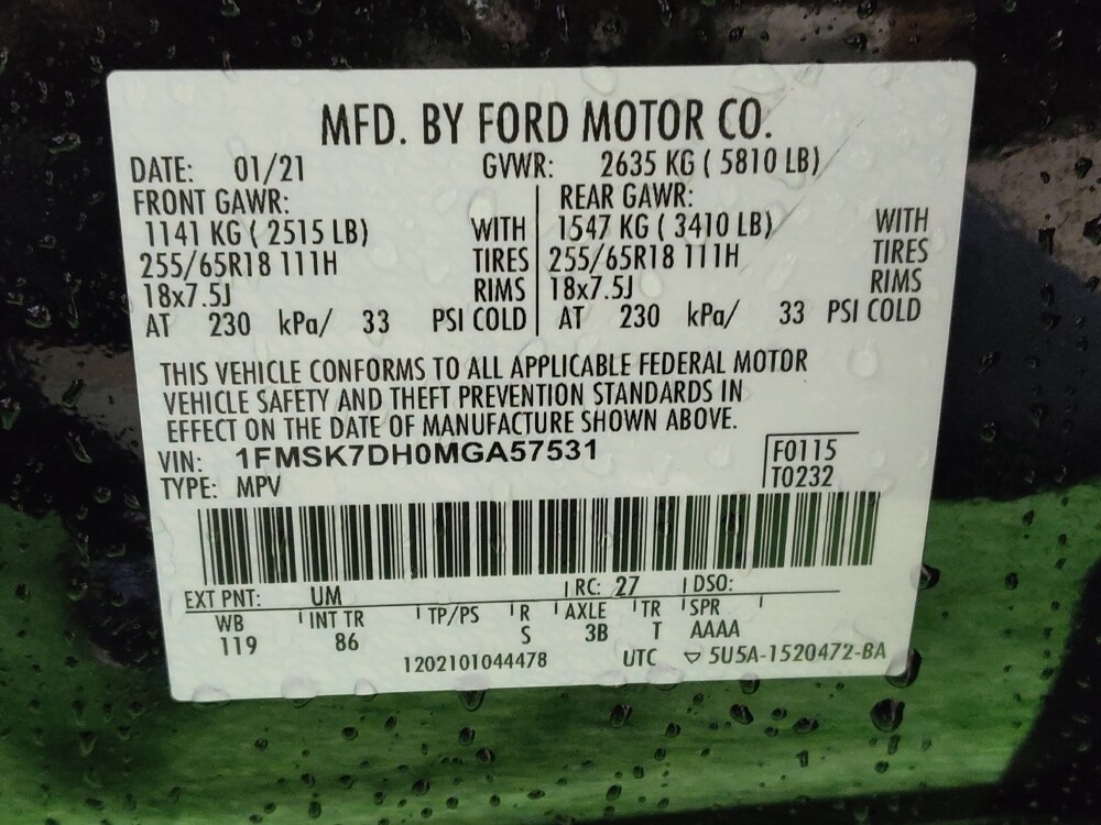 2021 Ford Explorer in Winston-Salem, NC 27103 - 18094133 33