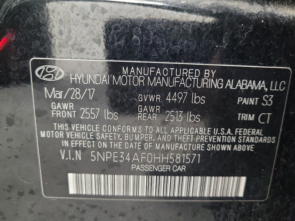 2017 Hyundai Sonata in Las Vegas, NV 89104 - 18094135 33