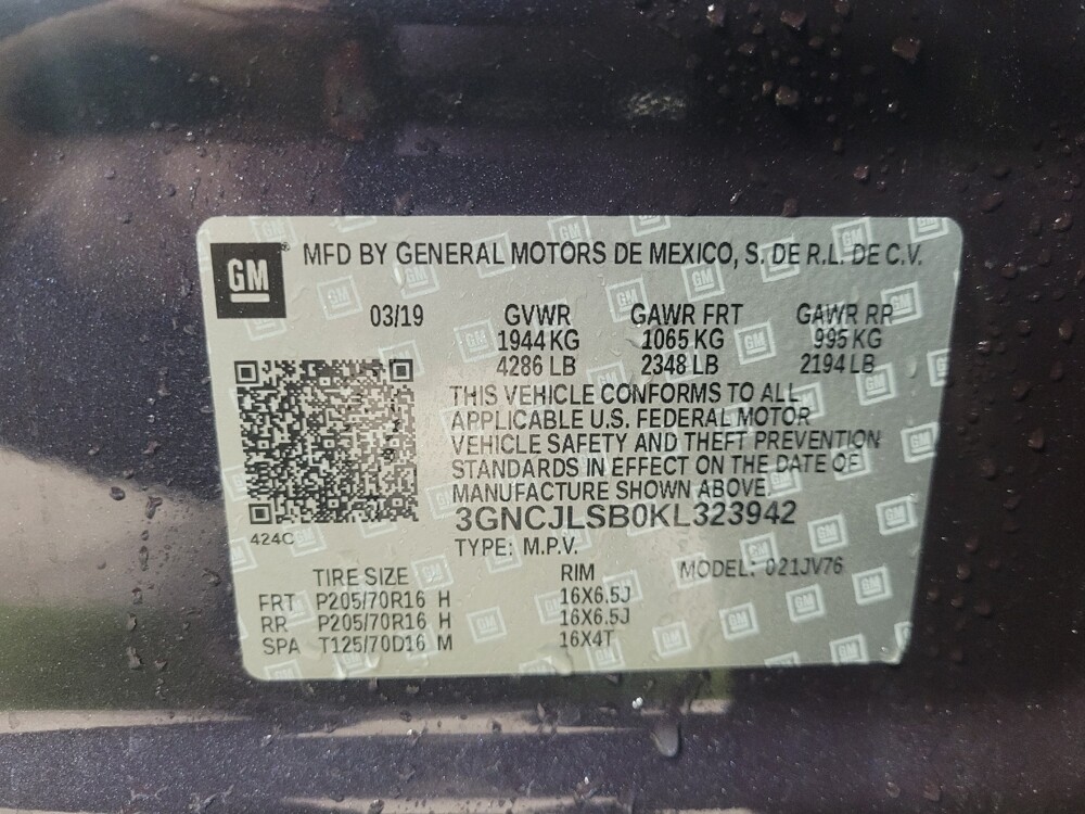 2019 Chevrolet Trax in Chattanooga, TN 37421 - 18094141 33