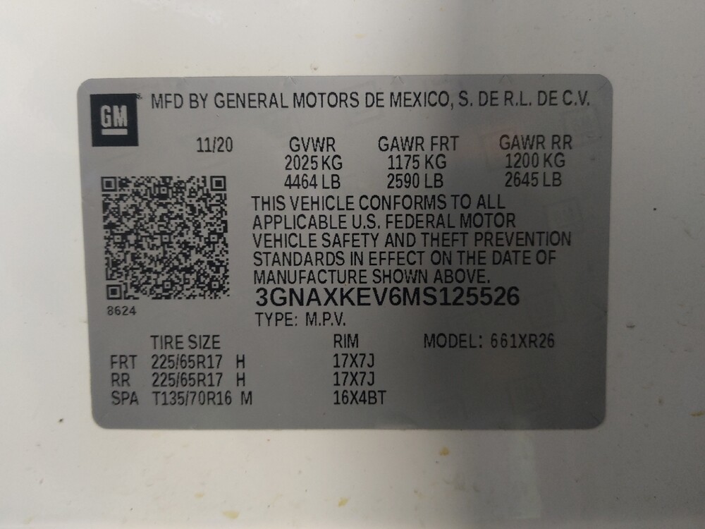 2021 Chevrolet Equinox in Houston, TX 77034 - 18094154 33