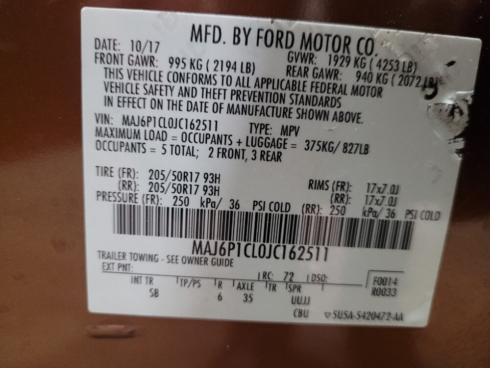 2018 Ford EcoSport in Glen Burnie, MD 21061 - 18094168 33