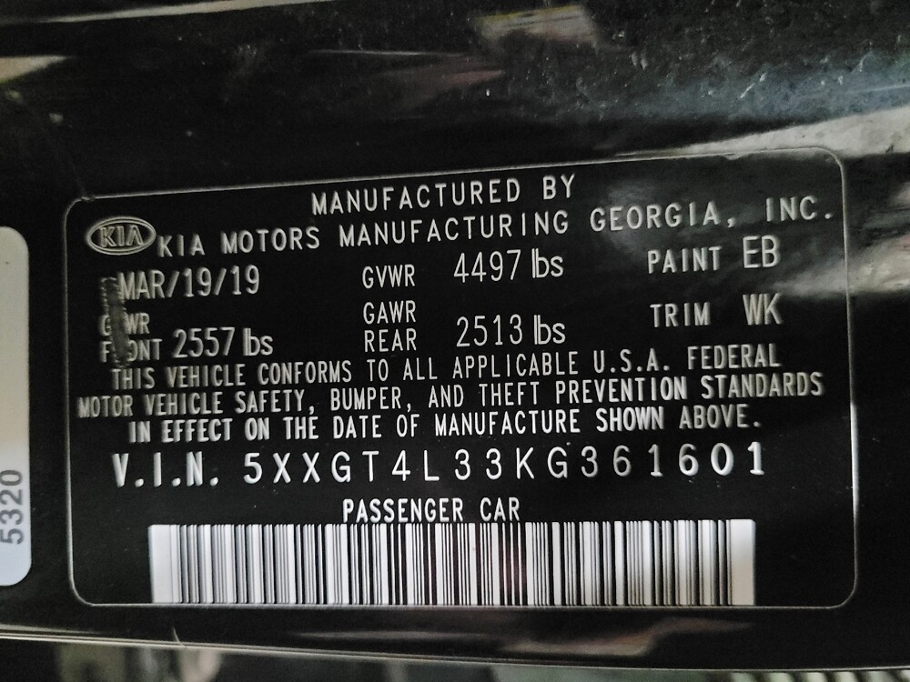 2019 Kia Optima in Williamstown, NJ 8094 - 18094177 33