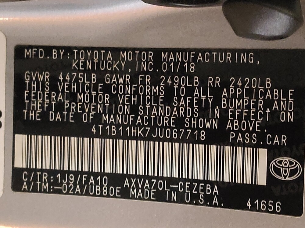 2018 Toyota Camry in Arlington, TX 76011 - 18094187 33