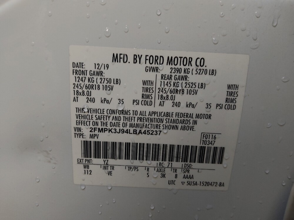 2020 Ford Edge in Greenville, SC 29607 - 18094197 33