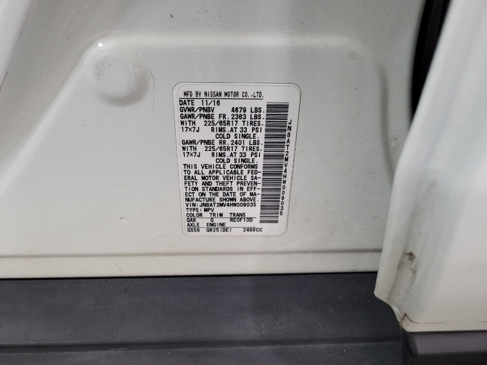 2017 Nissan Rogue in Plymouth Meeting, PA 19462 - 18094211 33