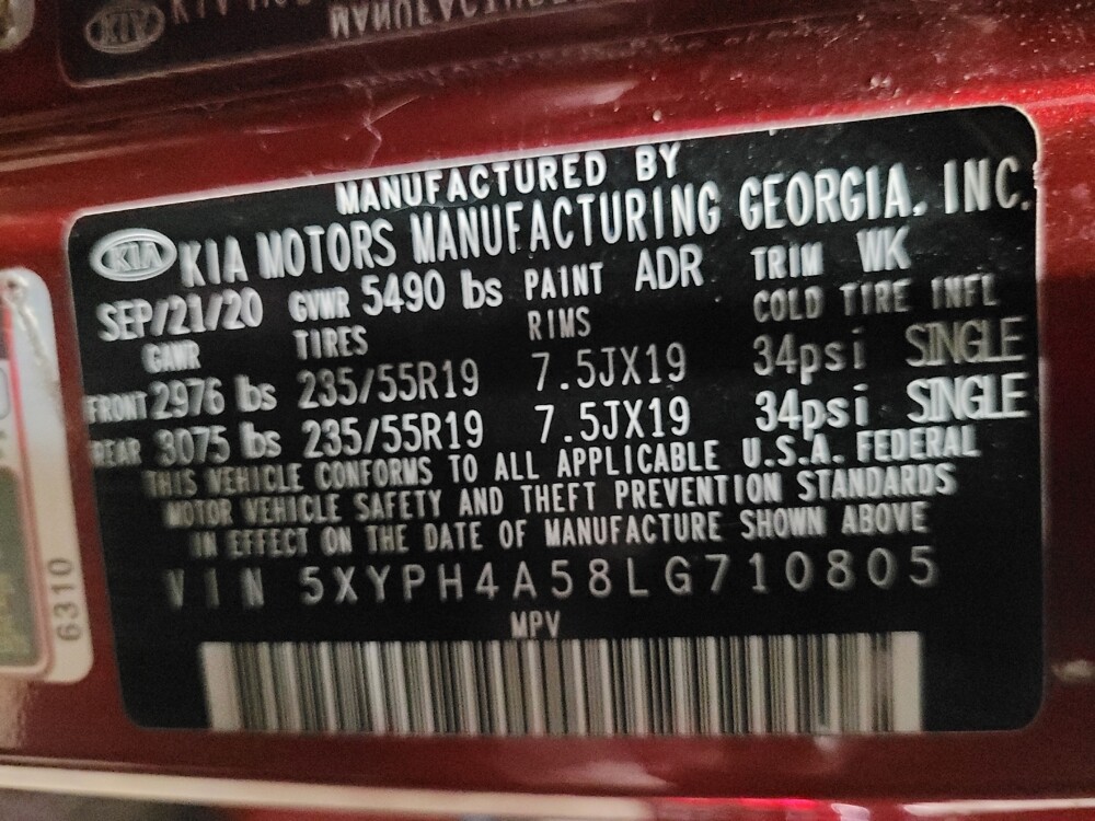 2020 Kia Sorento in Laurel, MD 20724 - 18094222 33