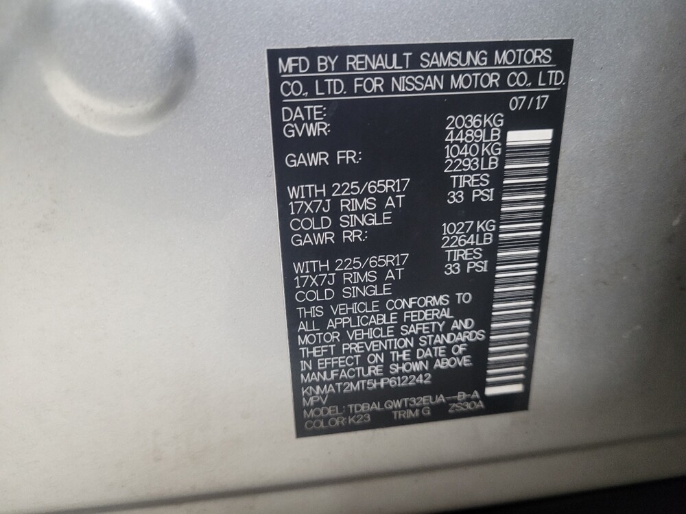 2017 Nissan Rogue in Jackson, MS 39211 - 18094229 33