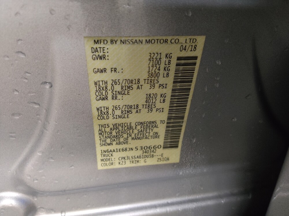 2018 Nissan Titan in Pelham, AL 35124 - 18094238 33