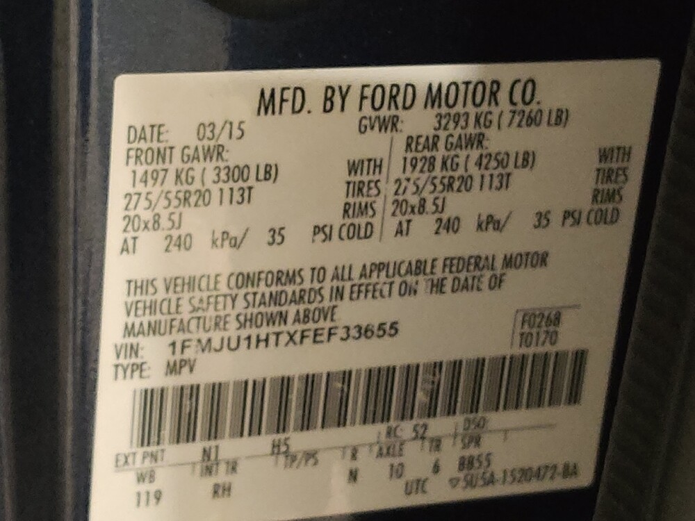 2015 Ford Expedition in Tyler, TX 75701 - 18094251 33