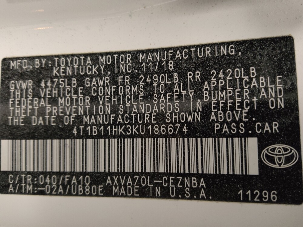 2019 Toyota Camry in Lombard, IL 60148 - 18094252 33