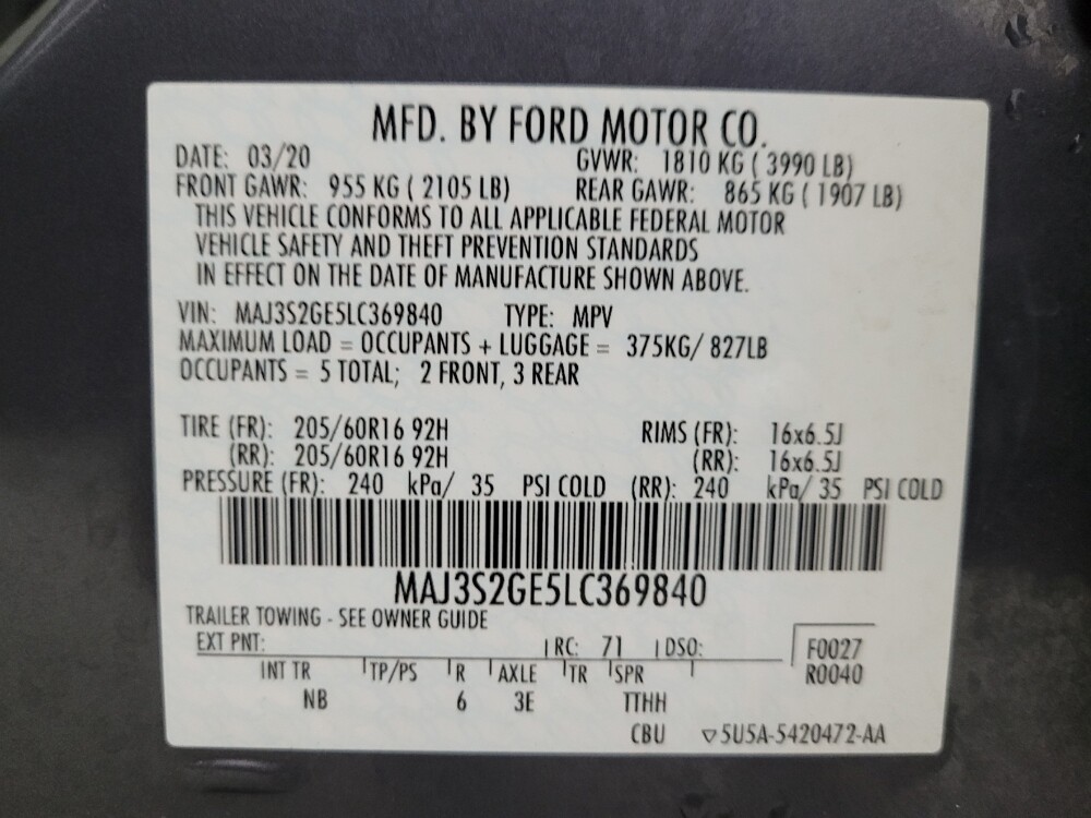 2020 Ford EcoSport in Phoenix, AZ 85015 - 18094260 33