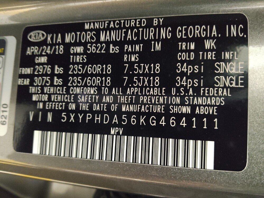 2019 Kia Sorento in Union City, GA 30291 - 18094266 33