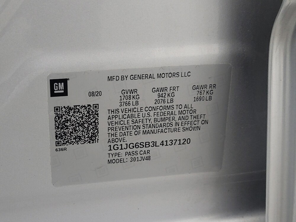 2020 Chevrolet Sonic in Memphis, TN 38115 - 18094276 33